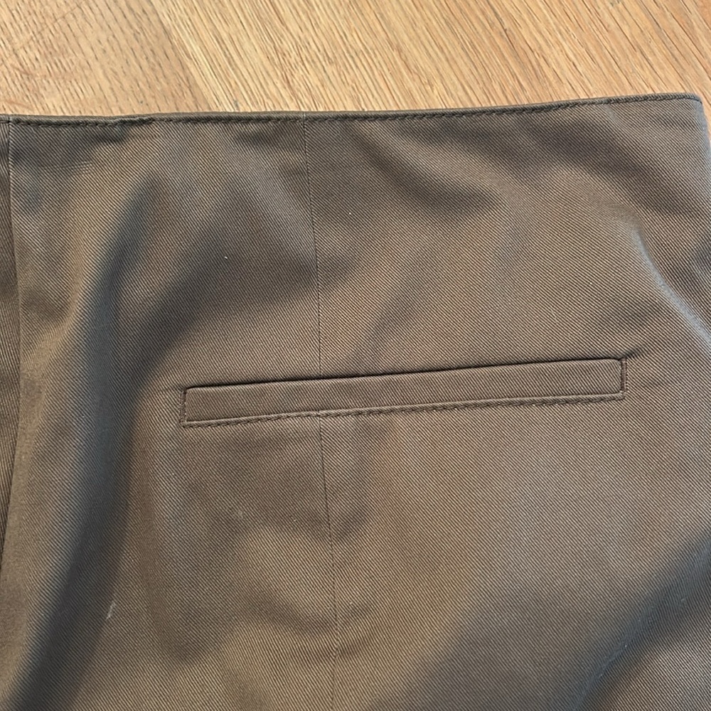 Prada Cotton Stretch Straight Leg Pant Size 48 Italy 12 US - Picture 8 of 13